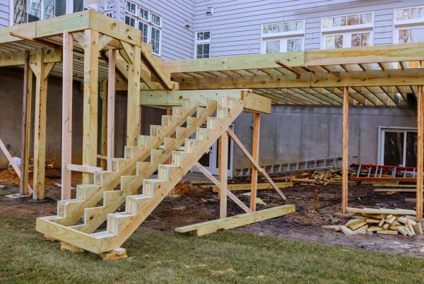 Deck Post Replacement in Waterford