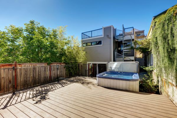 Hot Tub Deck Installation in Waterford