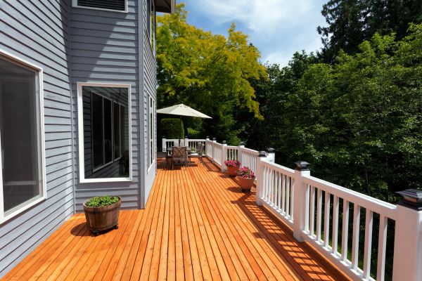 Cedar Deck Construction in Waterford