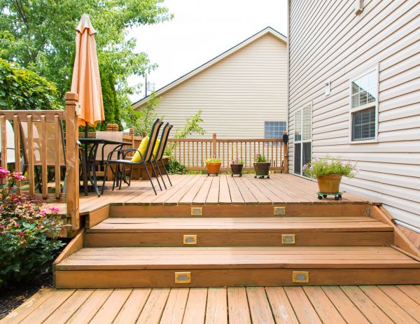 Wooden Patio Installation in Waterford