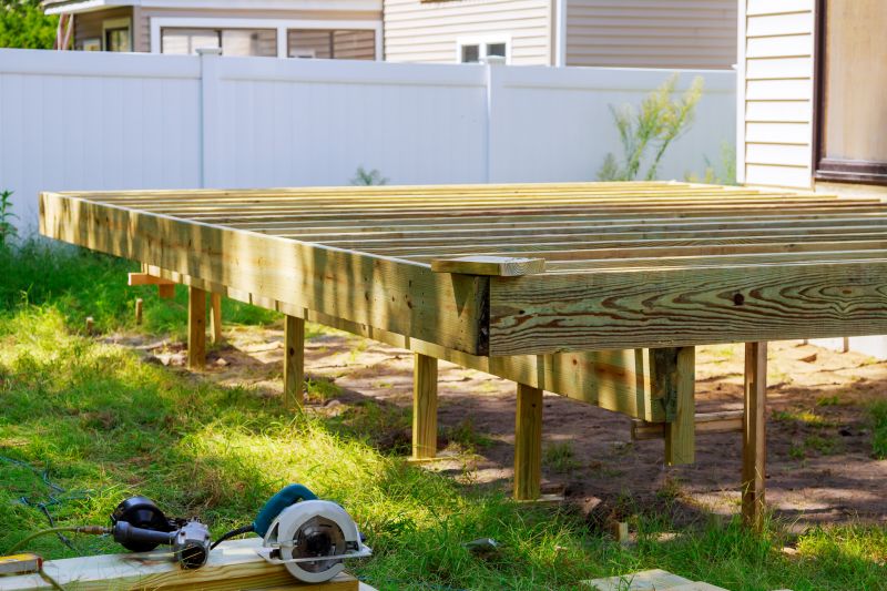 Elevated Deck Installation